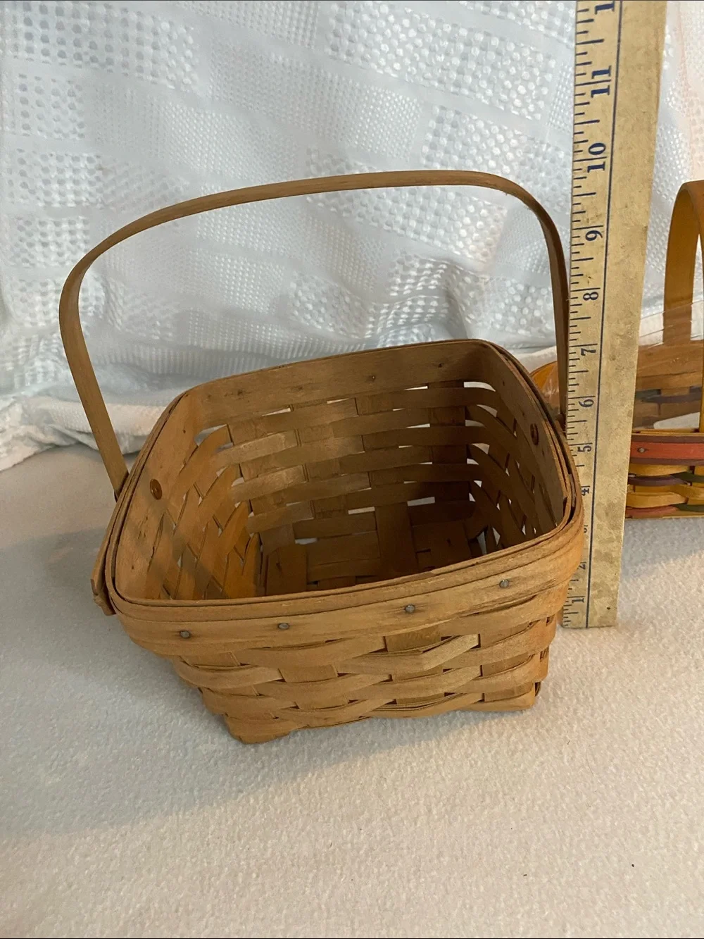 Longaberger basket lot bundle of three vintage